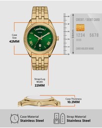 Fossil - Campbell Gold Analogue Watch