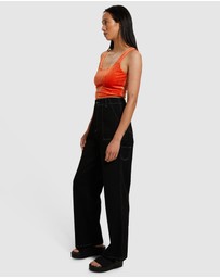 Neon Hart - Arlo Stretch Panelled Corset Top