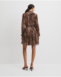 Country Road - Print Cheetah Mini Dress