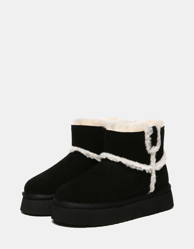 EVERAU - EverAU Ugg Schunck Platform Cow Suede Upper UGG Boots