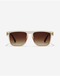 Hawkers Co - HAWKERS Sunglasses for Men and Women - Protection UV400 LAYOFF Model - Rectangle Sunglasses