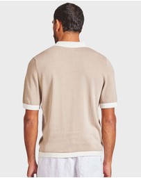 Academy Brand - Jackson Stripe Knit SS Shirt