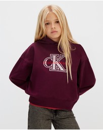 Calvin Klein Jeans - Girls Oversized Logo Hoodie