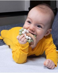 B Free Intimate Apparel - Baby Snap Button Sleepsuit with Booties - 100% Organic Cotton - Yellow Kangaroo