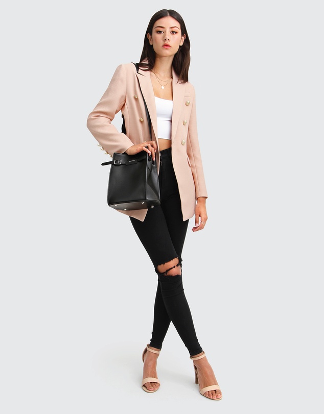 Belle & Bloom - Princess Polina Textured Weave Blazer