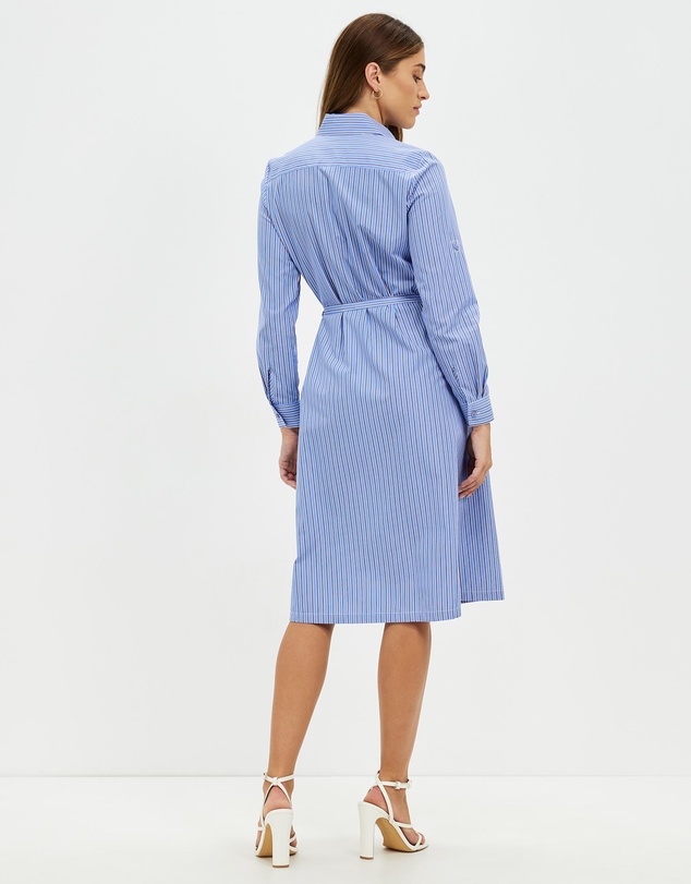 Farage - Olvia Double Stripe Shirt Dress