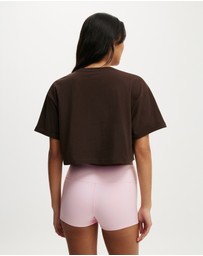 Cotton On Body Active - Relaxed Crop T-Shirt