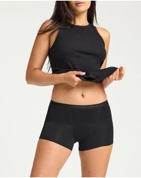 Modibodi - Classic Period Boyshort Super Absorbency Black