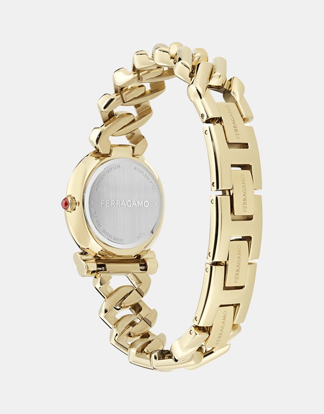 Ferragamo - Gancini Twisted Chain Watch