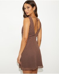 Dazie - Lottie Polka Dot Mini Dress