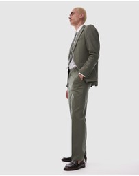 Topman - Straight Suit Trousers