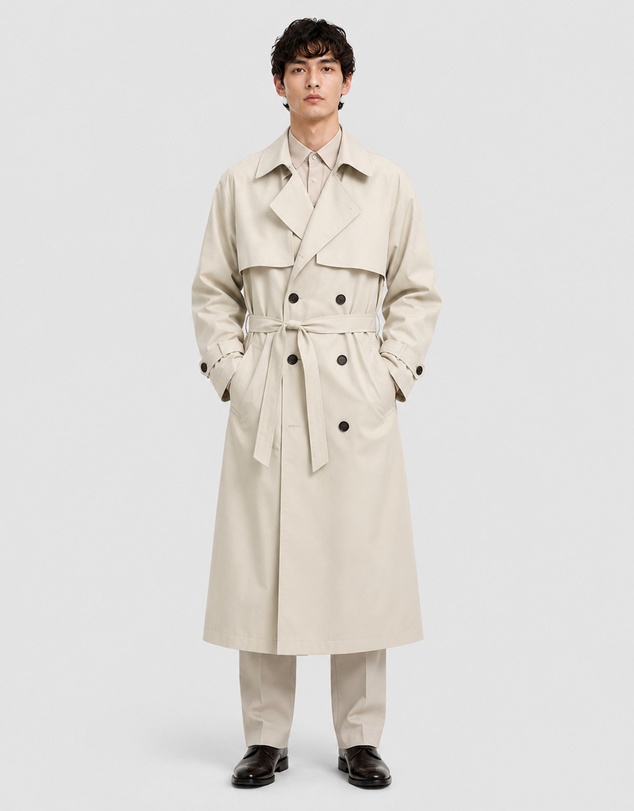 Justin Cassin - Connor Casual Trench Coat
