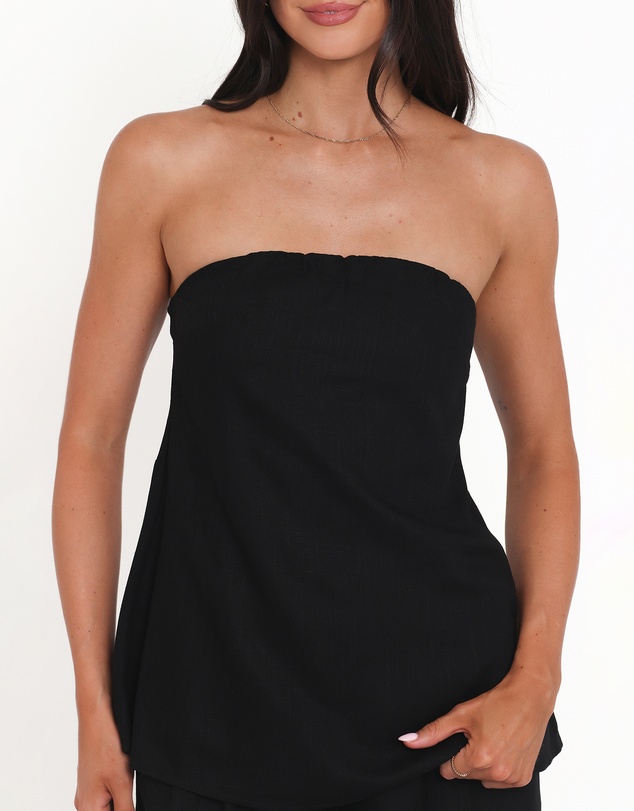 Petal & Pup - Rosemarie Strapless Top - Black