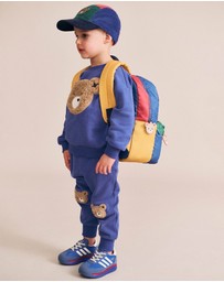 Huxbaby - Furry Huxbear Cobalt Sweatshirt - Babies-Kids