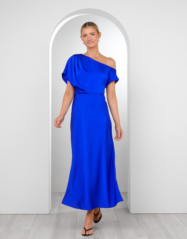 Pilgrim - Kira Asymmetric Neck Dress