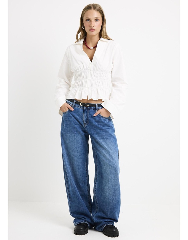 Subtitled - Nami Button Long Sleeve Shirt