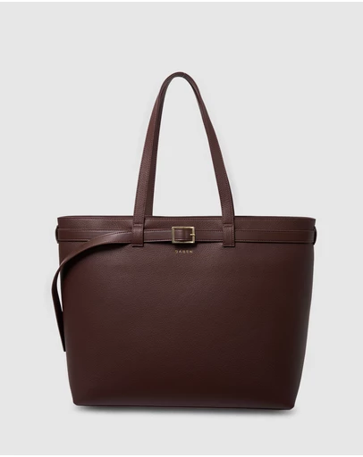 SABEN - Tia Shoulder Bag Espresso + Bronze