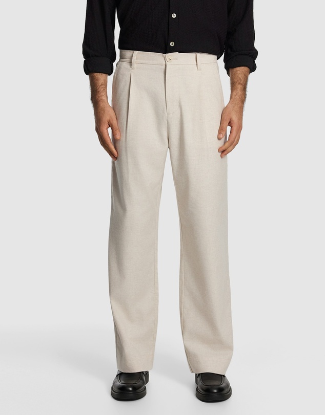 yd. - Jacob Cotton Linen Chino