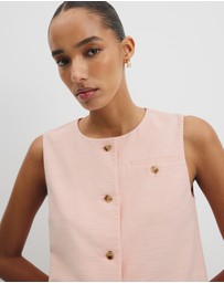 Country Road - Textured Vest Top