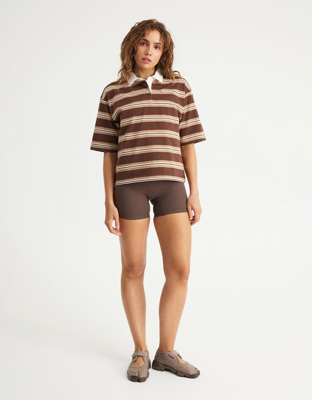 Upstate - Rugby Tee - Chocolate