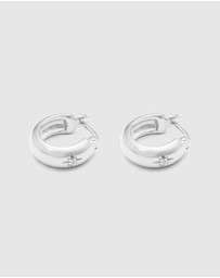 Kirstin Ash - Guiding Star Etched Hoops