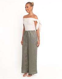 Petal & Pup - Clairo Linen Pant - Olive