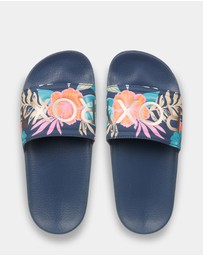 Roxy - Girls 8 to 16 Slippy II Slides