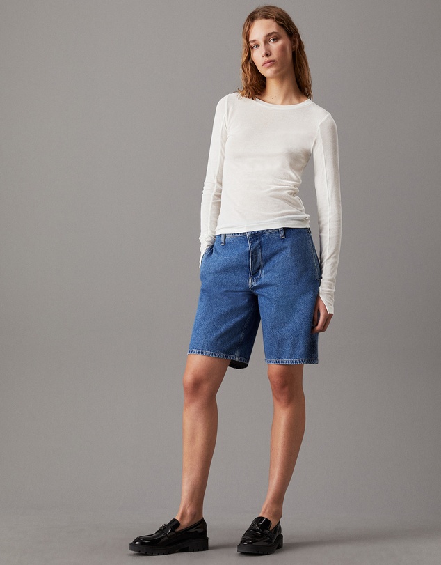 Calvin Klein Jeans - 90s Straight Denim Shorts