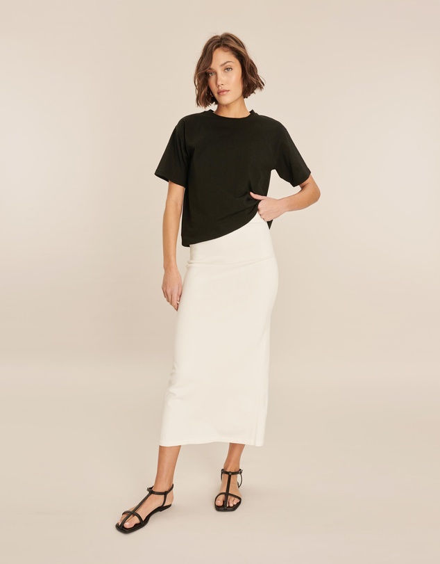 AERE - Column Knit Maxi Skirt