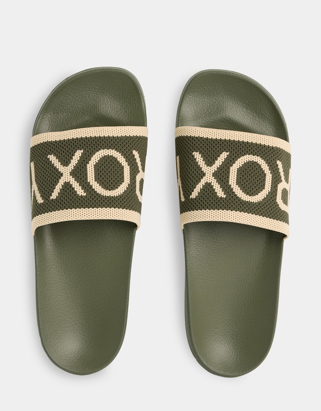 Roxy - Womens Slippy Knit Slides