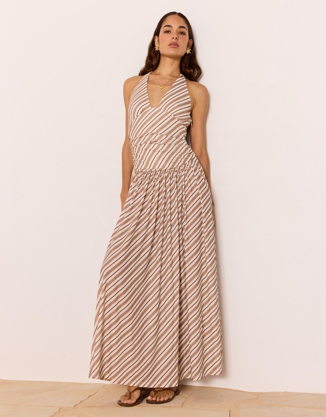 MINKPINK - Orielle Halter Mesh Dress