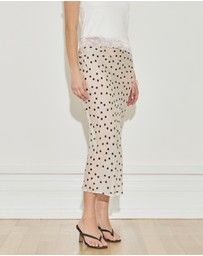 Maison Essentiele - Silk Chiffon Midi Skirt