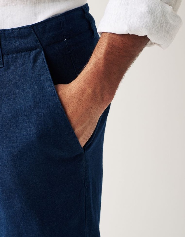 NEXT - Linen Blend Drawstring Trousers