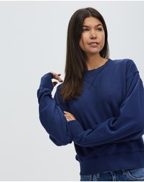 DRICOPER DENIM - Gemma Navy Loose Sweats