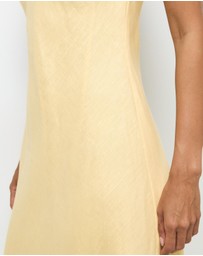AERE - Alyse Linen Maxi Dress
