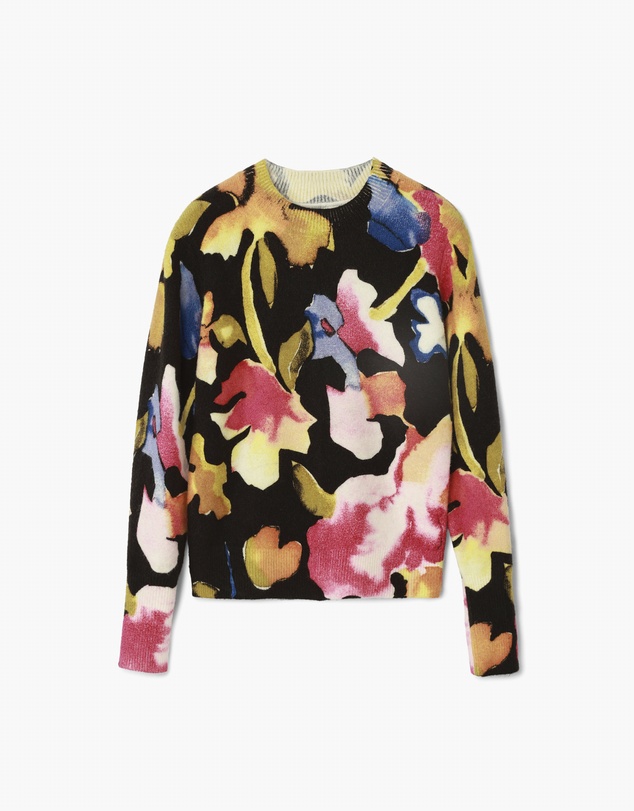 Desigual - Arty flower sweater