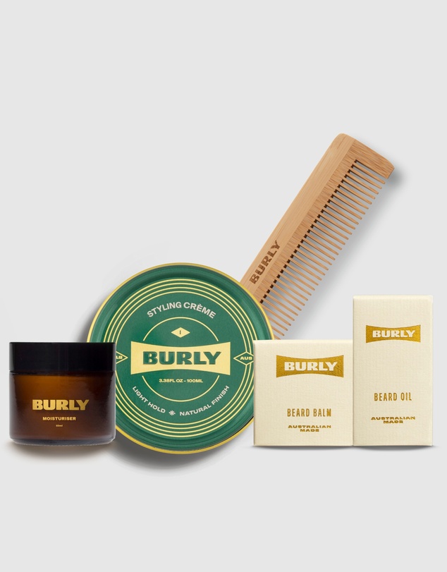 BURLY - The Full Monty - #1 Creme - Light Hold