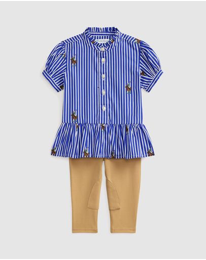 B7022 Equest Bear Stripe