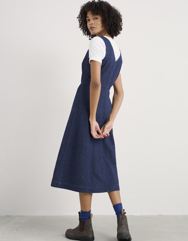 Seasalt - Seasalt Cornwall Blue Audrey Denim Dress