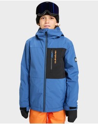 Quiksilver - Boys 8 to 16 Side Hit Solid Insulated Jacket