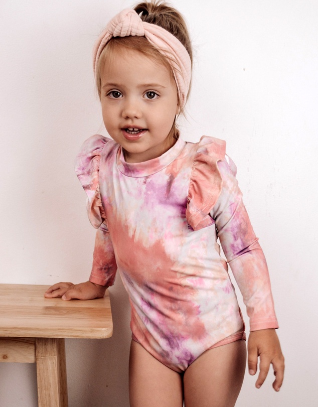 WITH LOVE FOR KIDS - Shimmy Long Sleeve Swimmers - Babies - Kids