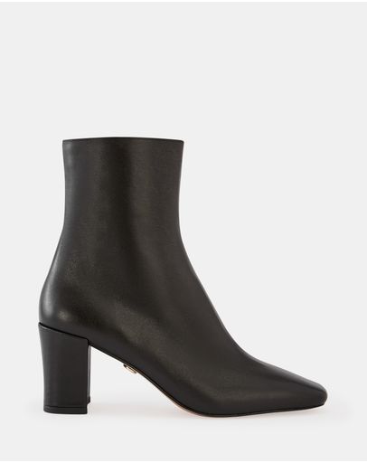Black Nappa Leather