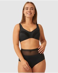 Naturana - Soft & Comfy Wide Strap Wirefree Bra