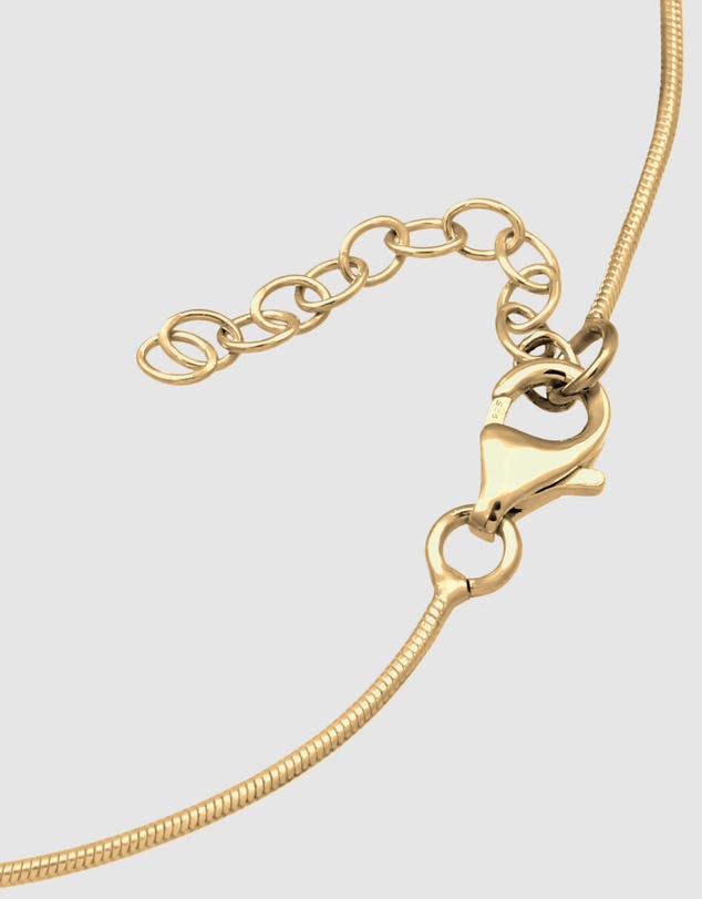 Elli Jewelry - Anklet in Gold-Plated 925 Silver