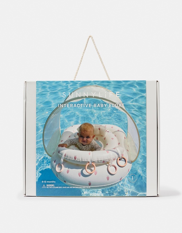 Sunnylife - Strawberry Interactive Float - Babies-Kids