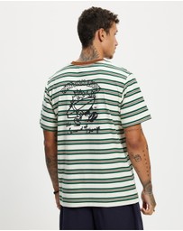 Rhythm - Peace Sun Vintage Stripe SS T-Shirt