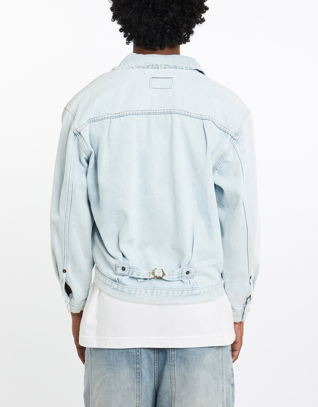 Vintage by The Real Deal - Pre Loved - Vintage 90s Levi's LVC 70647 'Type 1' Buckle Back Denim Jacket