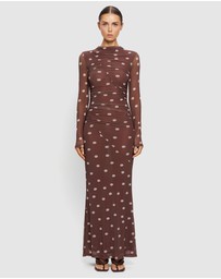 KIVARI - Edie Mesh Maxi Dress