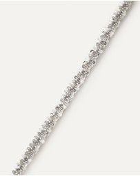PDPAOLA - Sparkle Silver Chain Necklace