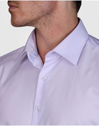 Abelard - Ziggurat Zig-Zag Twill Slim Fit Shirt